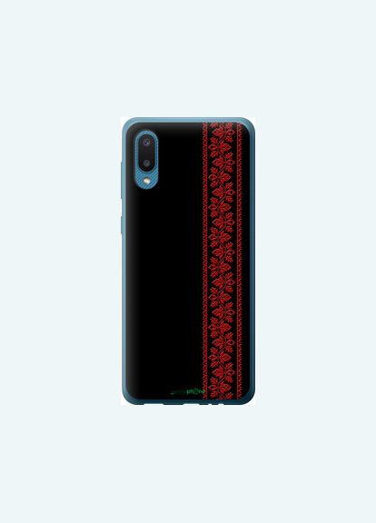 Чехол на Samsung Galaxy A02 A022G Вышиванка 53" 2041u-2260-2448" Endorphone (348062245)