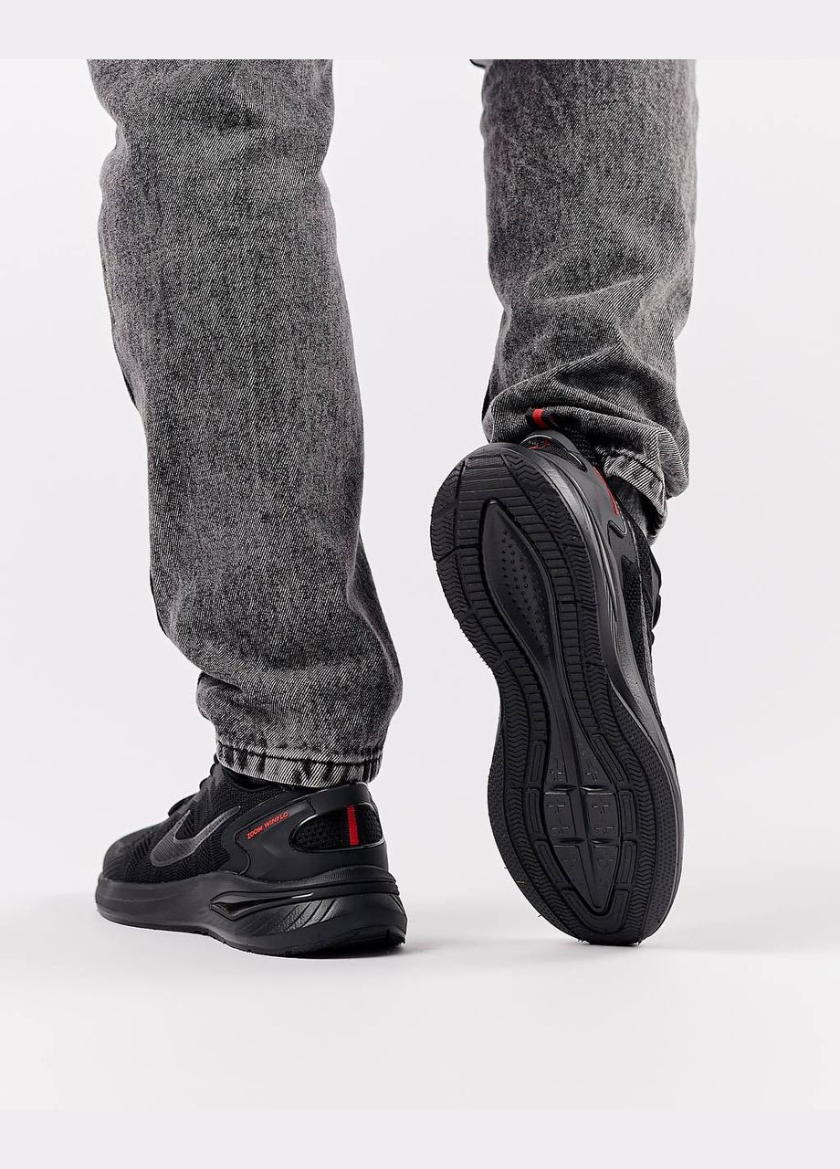 Черные демисезонные кроссовки мужские, вьетнам Nike Winflo Black