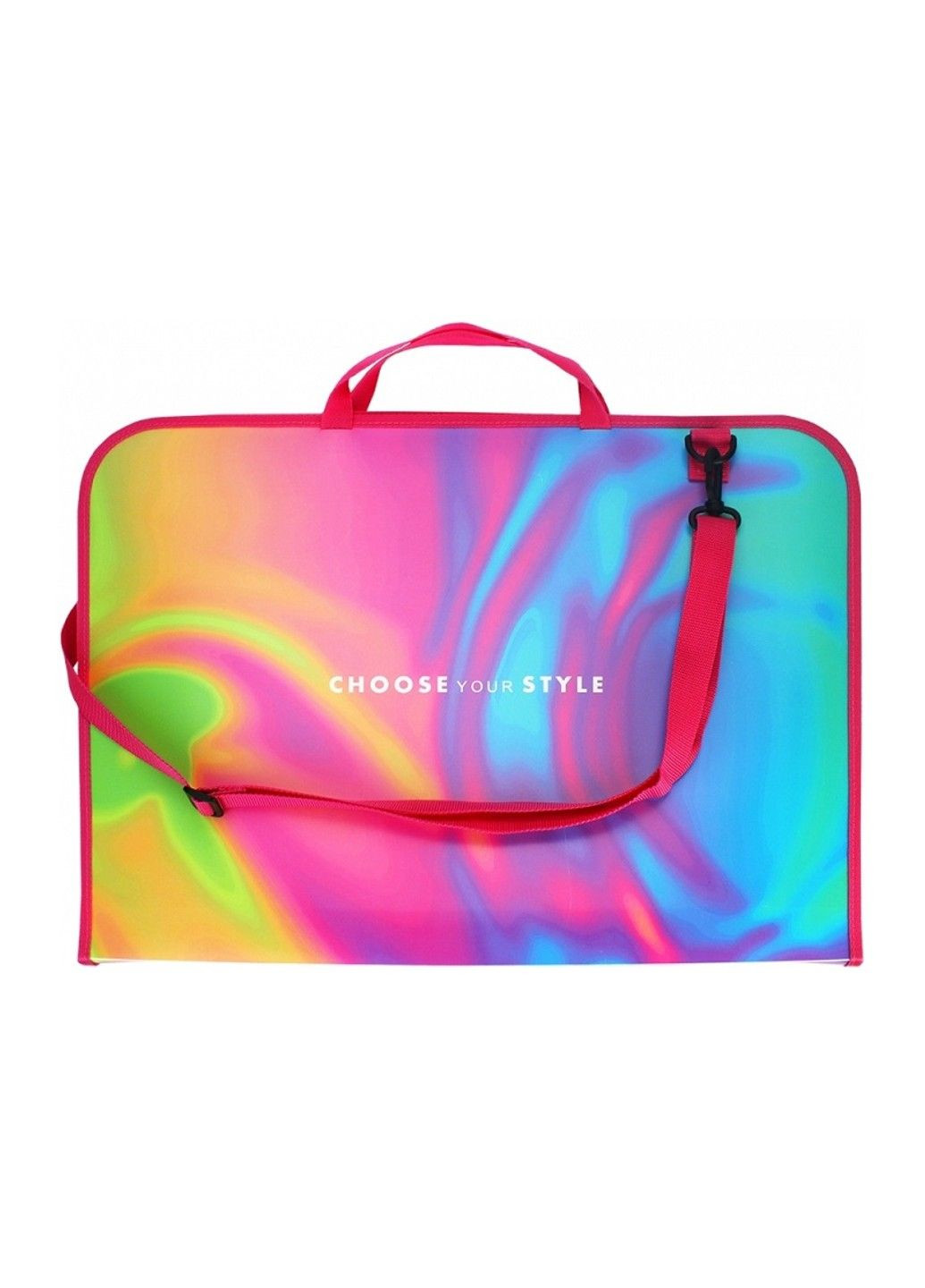 Портфель пластиковый А3 на молнии Silk 30003-07 Cool For School (295376520)