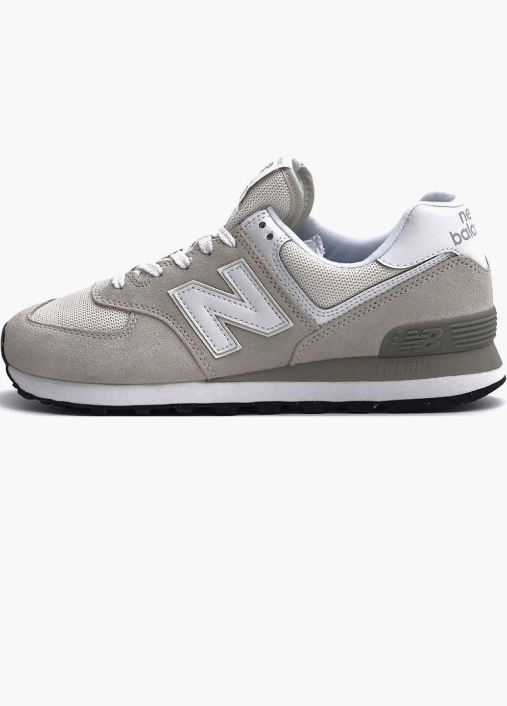 Сірі всесезонні кросівки унісекс 574 classic gl grey ml574evw New Balance