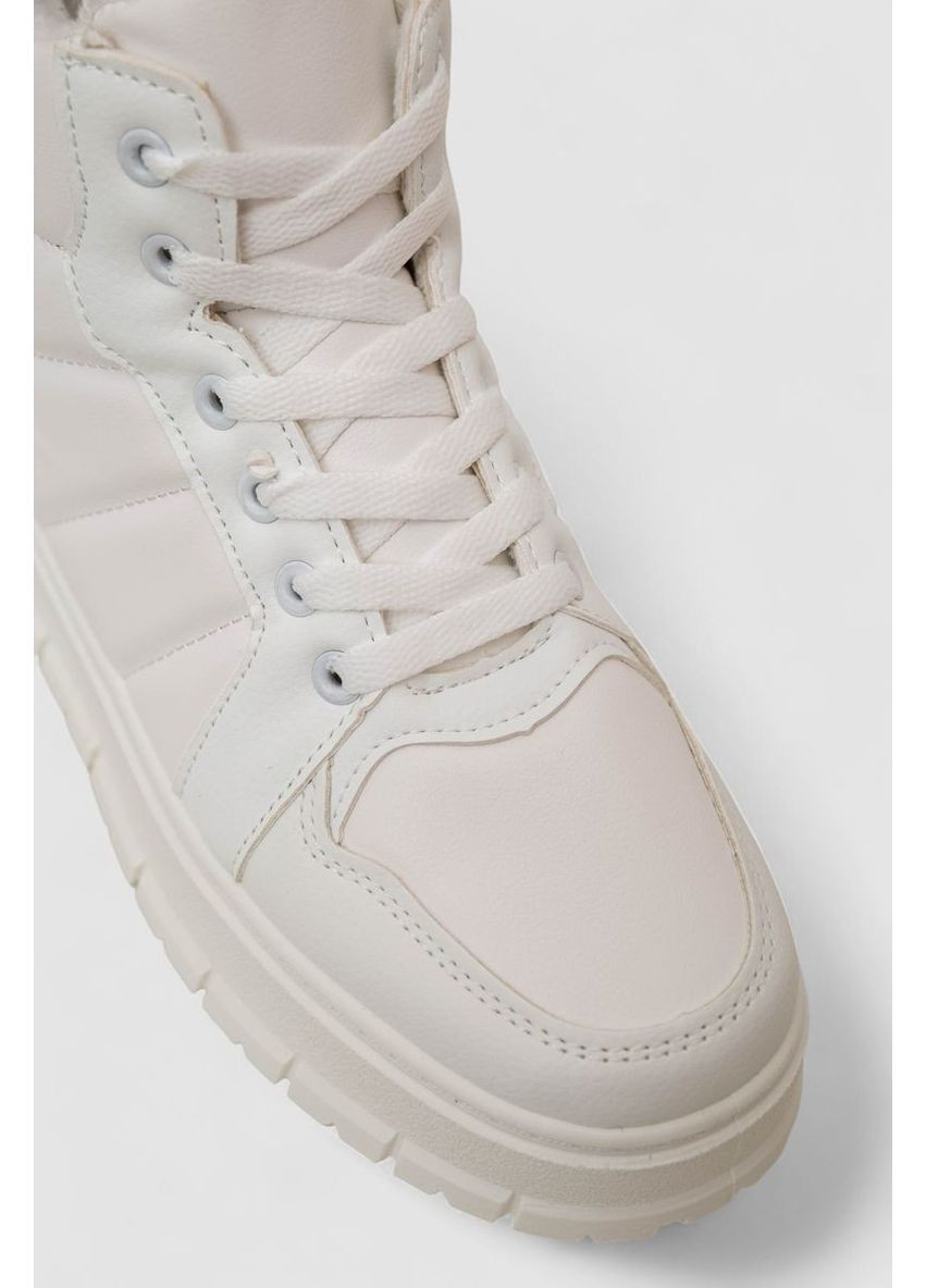 Кроссовки женские зимние на меху, 248RMB02 Ager белые зима (366971902)