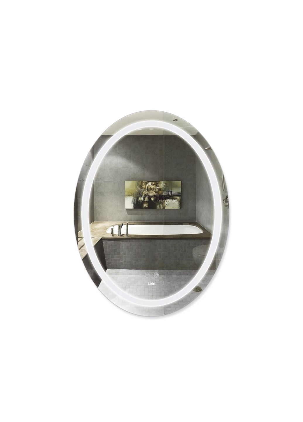 Зеркало Vida 800х600 с LED-подсветкой Touch, с антизапотеванием, с димером, рег. яркости LD78LF6080 LIDZ VI1 (336965318)