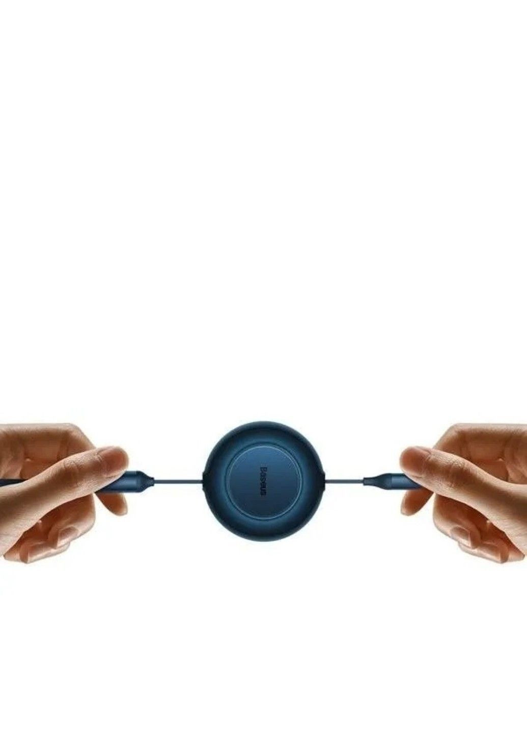 Кабель Bright Mirror 2 Series Retractable 3-in-1 Fast Charging Data Cable Type-C to M+L+C 100W 1.1m Blue Baseus (369457197)