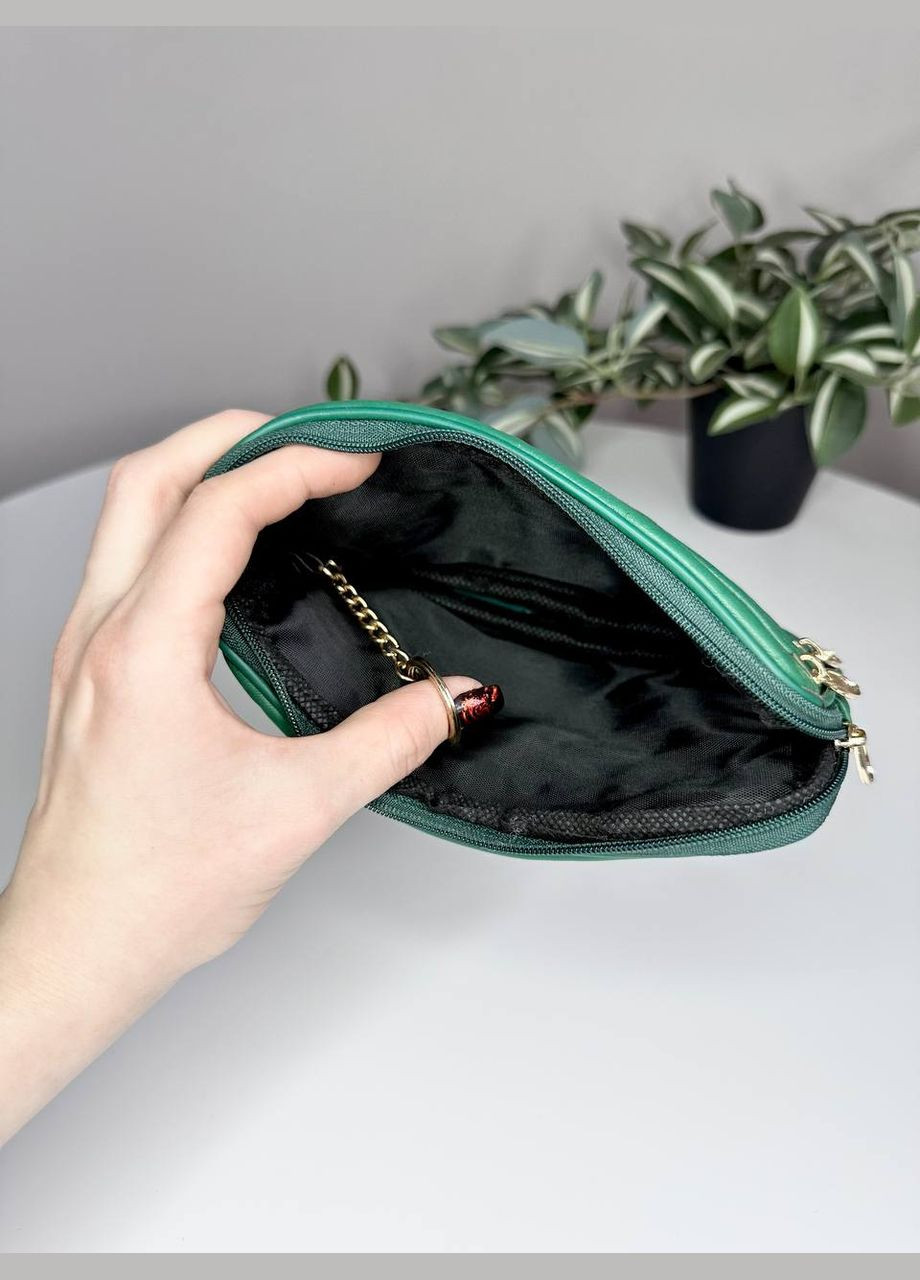 Жіночий м'який гаманець з натуральної шкіри безкаркасний Classic (315623012)