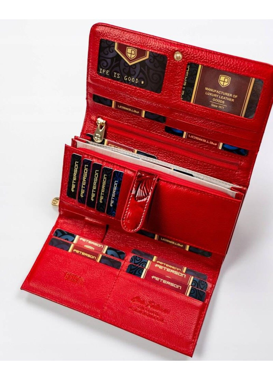 Кошелек женский кожаный PTN 421077 Peterson (349441595)