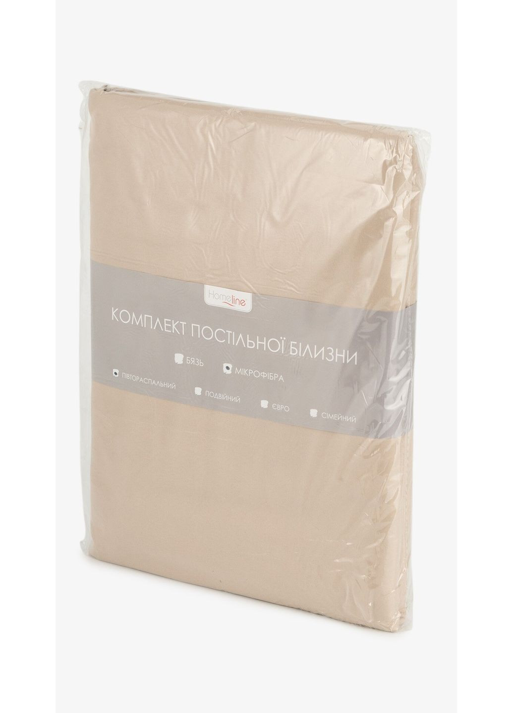 Постельное белье Полуторное 173950 Бежевый shop (4820166164769) Home Line (360950291)