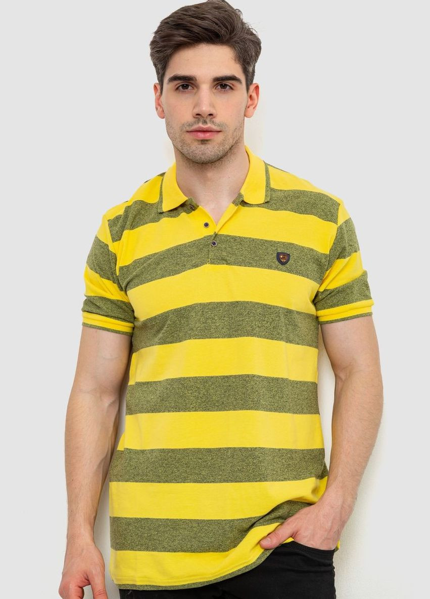Поло чоловіче в смужку Ager 214R6187 (295263129)