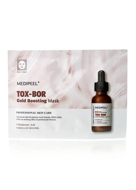 Поживна тканинна маска для обличчя Tox-Bor Gold Boosting Mask Medi-Peel (373004701)