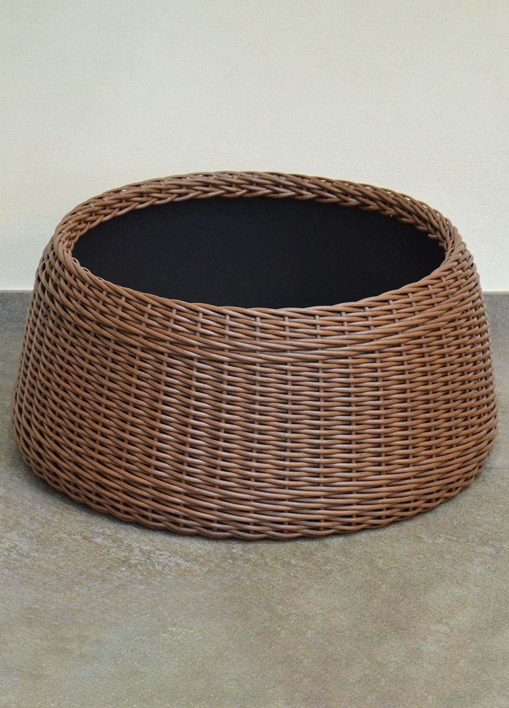 Спідниця для ялинки з ротанга ручної роботи, плетений кошик для декорування ялинки, підставка під ялинку. Handmade (361894098)