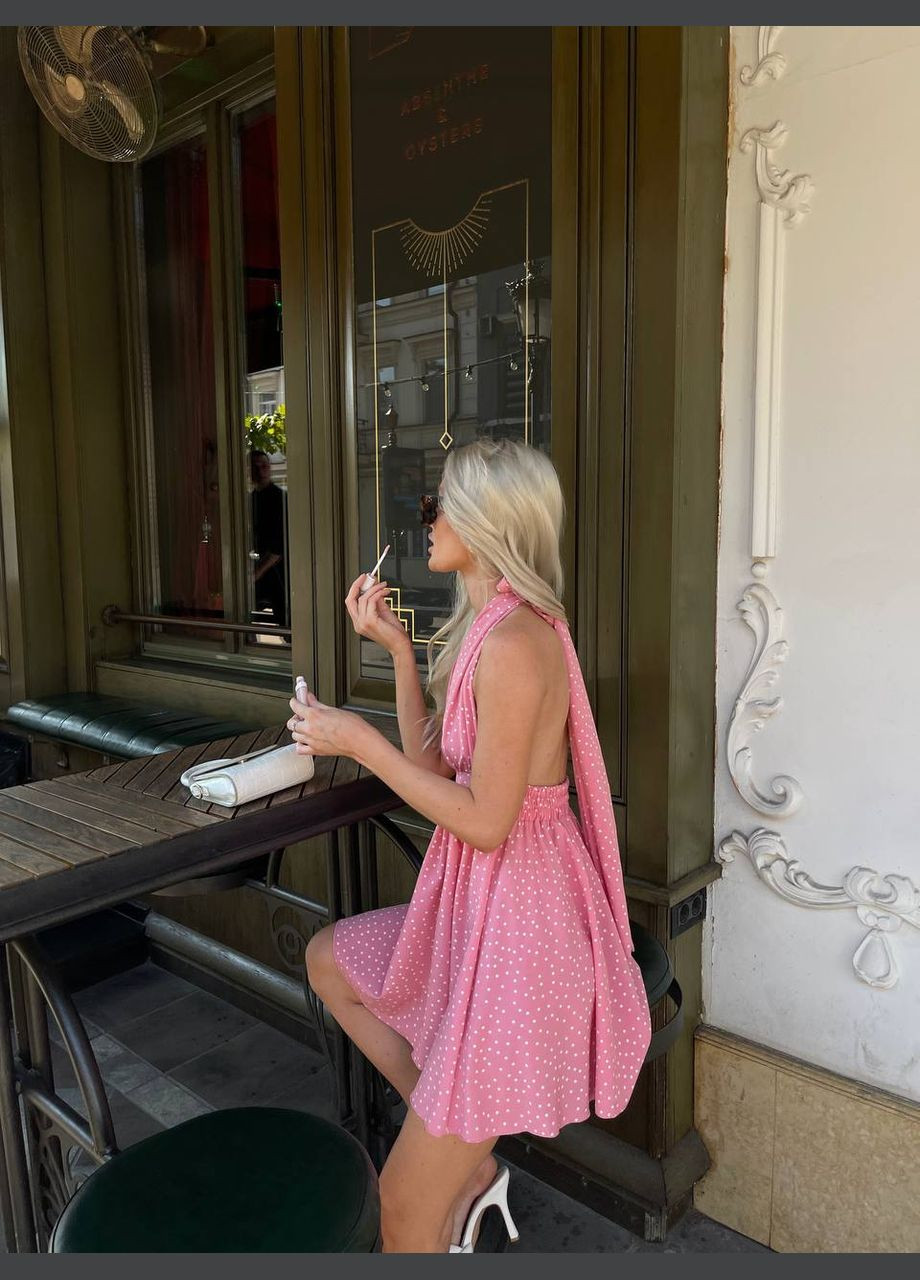 Рожева коктейльна сукня 💓 Luna