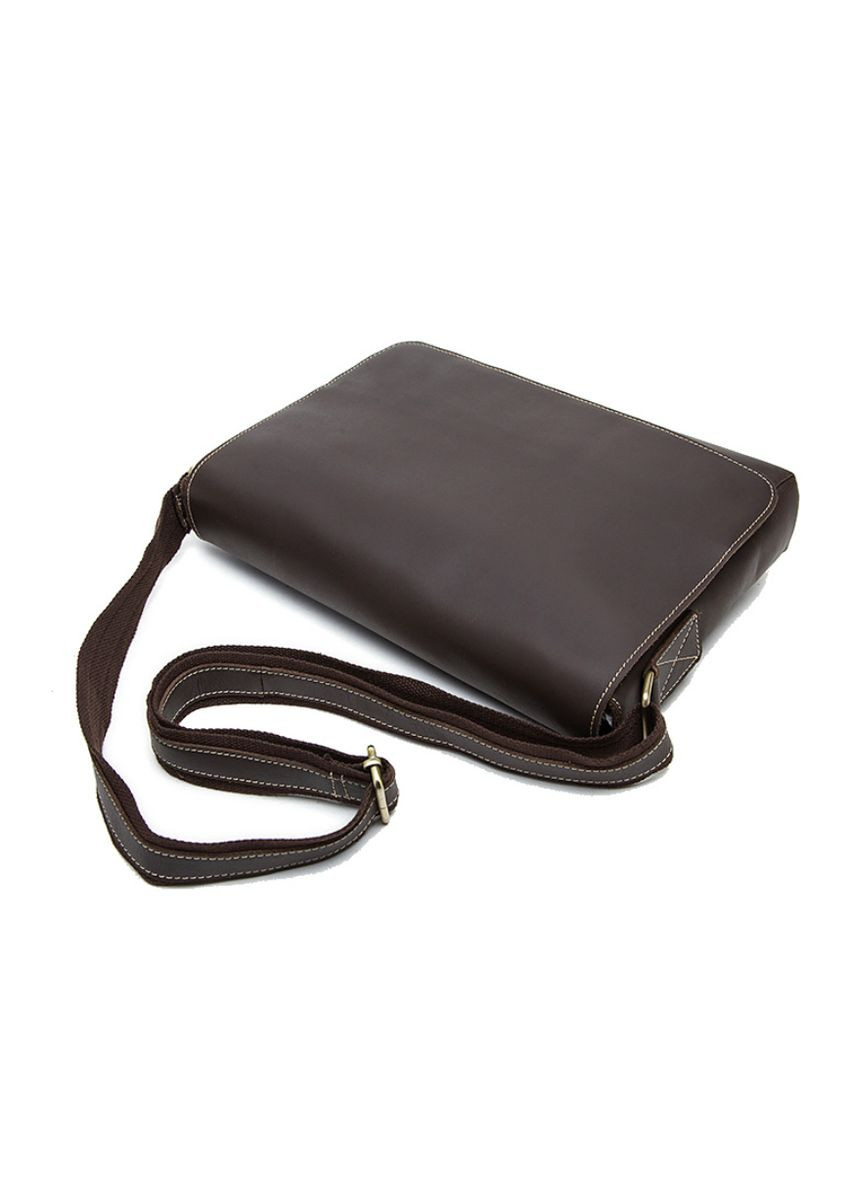 Сумка мужская через плечо кожаная на плечо 20007 Коричневая Vintage (302007886)