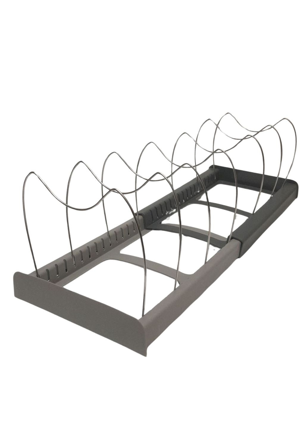 Раздвижной органайзер для кастрюль и крышек 30-55х20 см (регулируемый органайзер для кухни) No Brand (325461621)