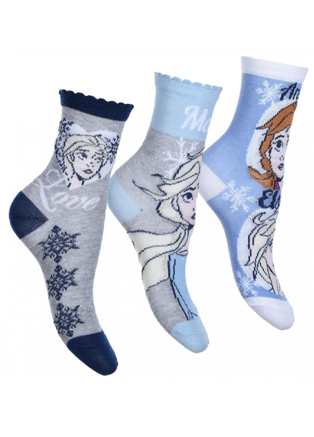 Шкарпетки 3 пари Frozen (Холодне Cерце) TH06131 EU Disney шкарпетки 3шт. (292142652)