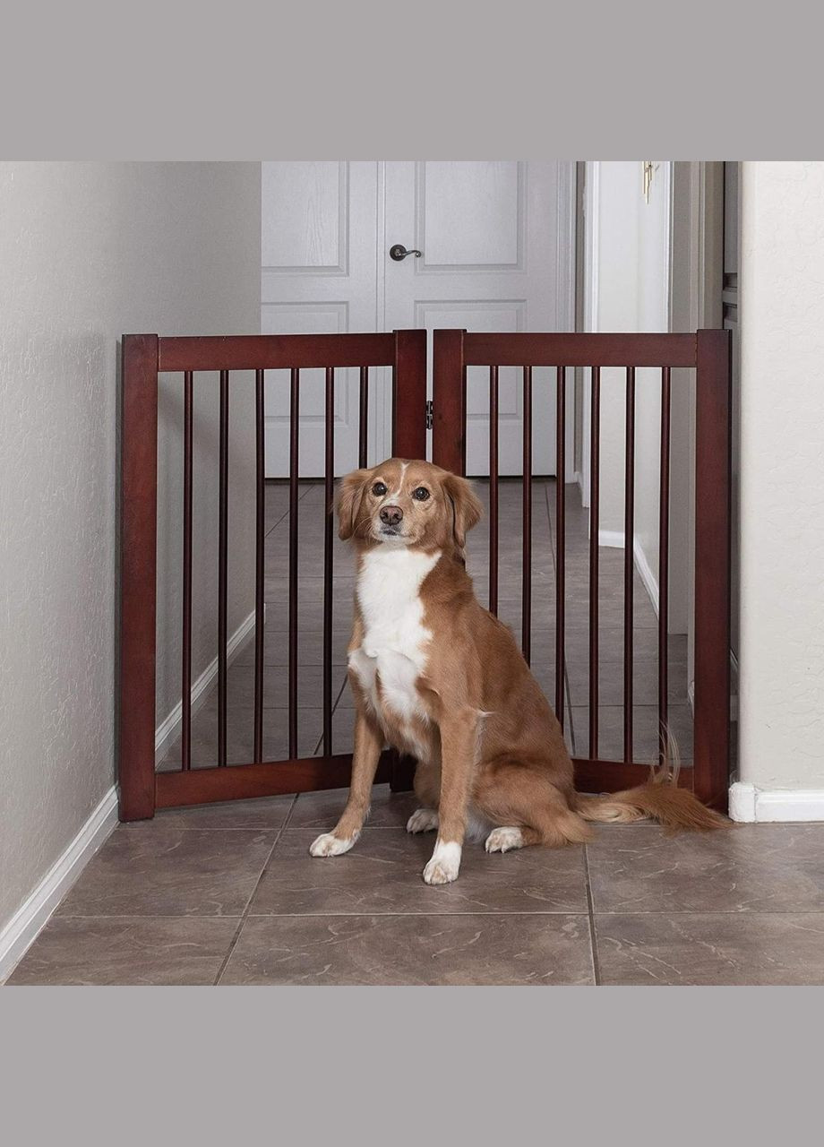 Парканчик обмежувач з дерева Лео 90х48 капучино (ЗБО-48900609) No Brand (328605664)