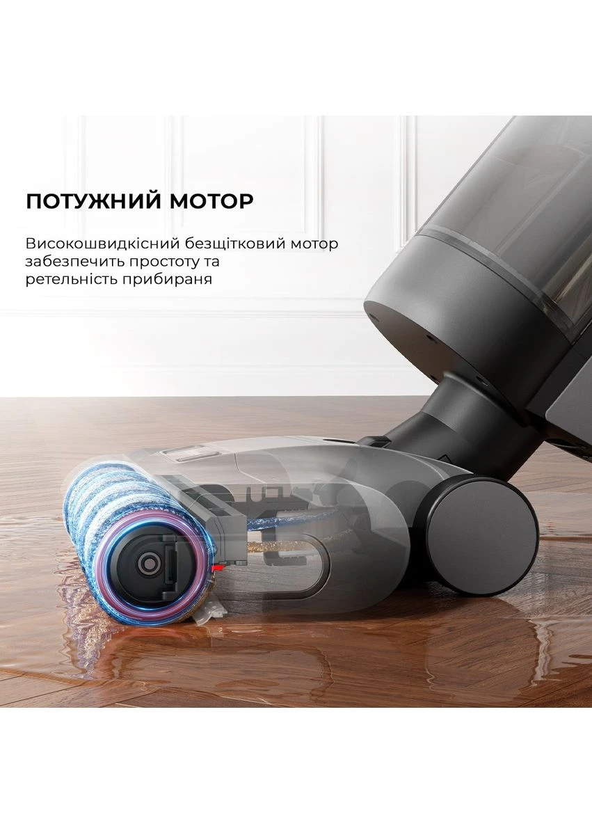 Акумуляторний миючий пилосос H12 Dual (HHV4) Dreame (396718597)