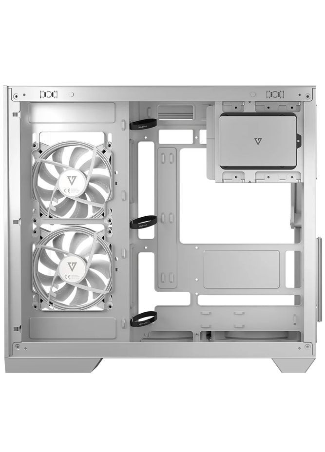 Корпус VOLCANO PANORAMA APEX ARGB 5F MIDI White (AT-PANORAMA-5F-ARGB-20-00) Modecom (326033204)