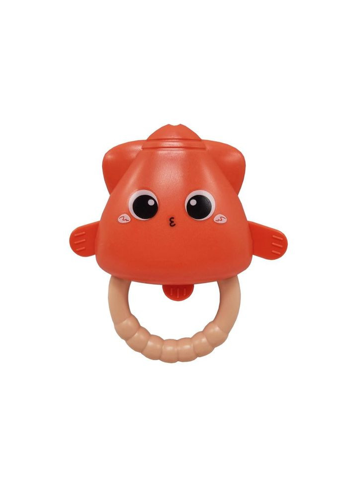 Погремушка детская Рыбка 668-61D в ручку No Brand (330606708)