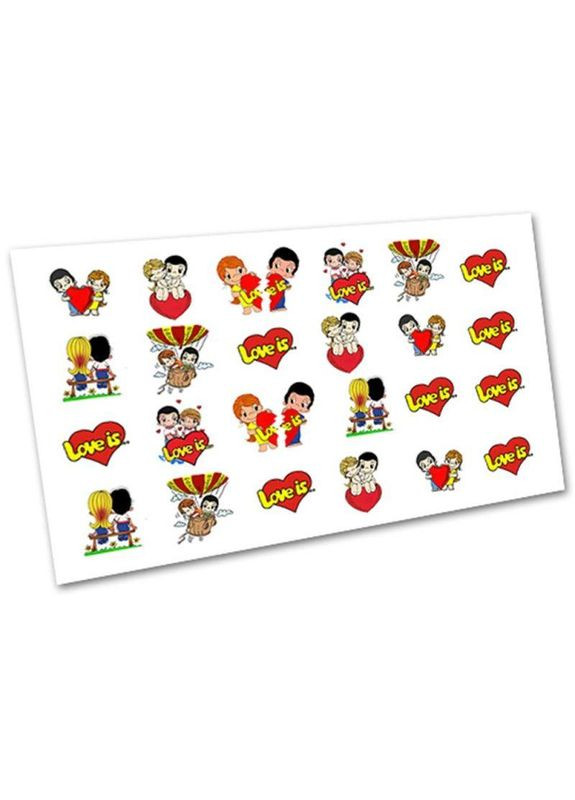 Слайдер Love is для дизайну нігтів (1064) Plus-plus (352751658)
