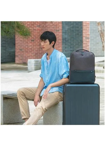 Рюкзак для ноутбука 15.6" RunMi 90 Light Business Backpack Grey (6971732584110) Xiaomi (390916180)