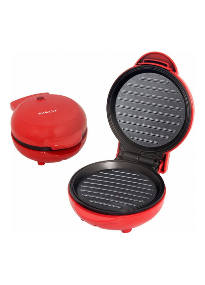 Гриль электрический настольный компактный 550 Вт с антипригарной поверхностью Sokany SK-BBQ-853 Jooki (360920897)