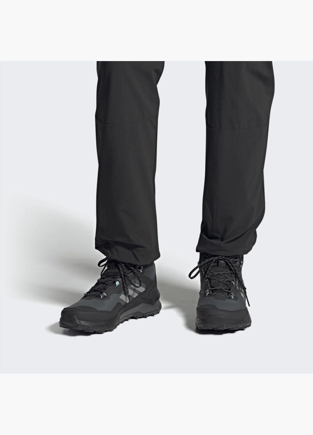 Кросівки жіночі Terrex Ax4 Mid Gore-Tex Hiking Shoes Black Hq1049 adidas чорні (325415145)