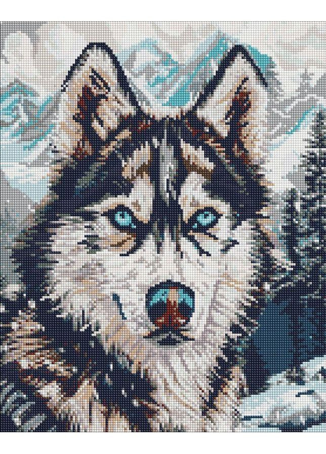 Алмазна мозаїка Очі півночі Ідейка 40 х 50 AMO20041 IDEYKA (369930343)