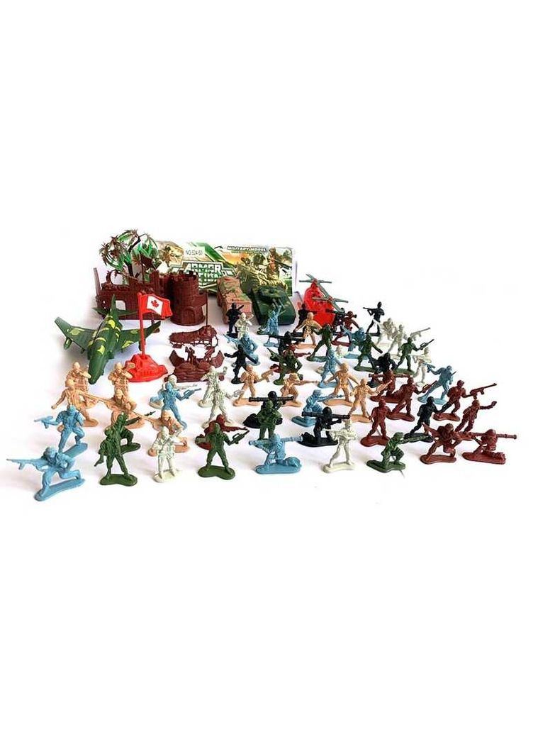Набір військової техніки та солдатиків "Комбат" 524-50, у пакеті (96969890420142) No Brand (292709446)