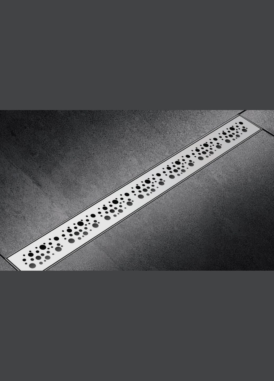 Душовий трап із нержавіючої сталі SUS304 FD20-70x600 (KR3270) KOER (315701839)