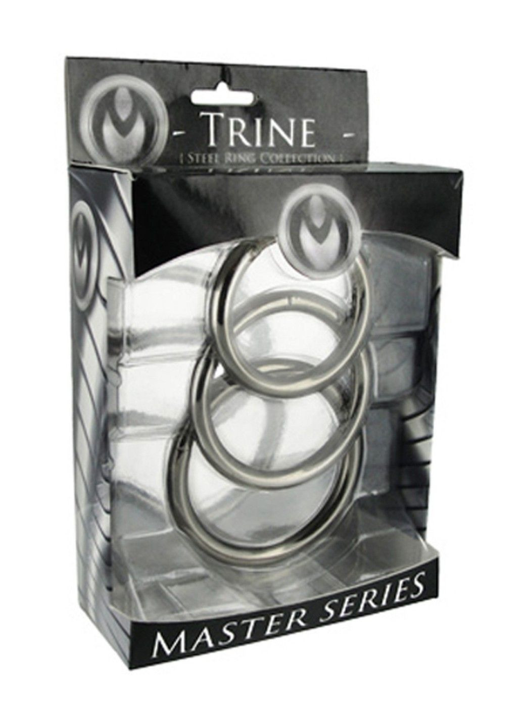 Комплект эрекционных стальных колец Trine Master Series (289783666)