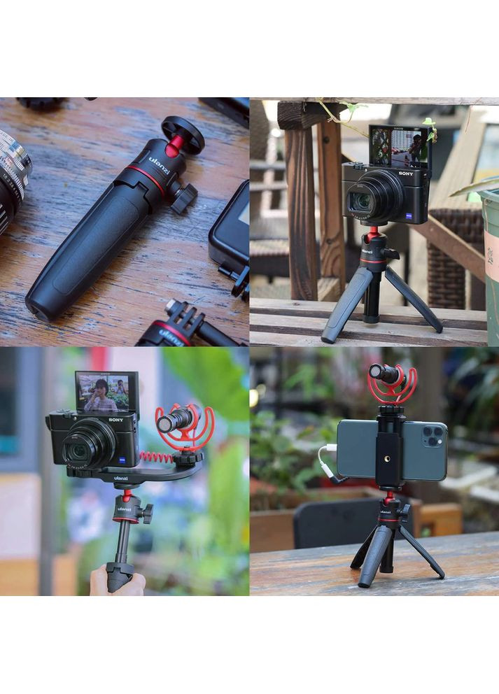 Штатив Mini Portable and Adjustable Desktop Tripod Black(UV-1601 ) (1601) Ulanzi MT-08 (372840821)