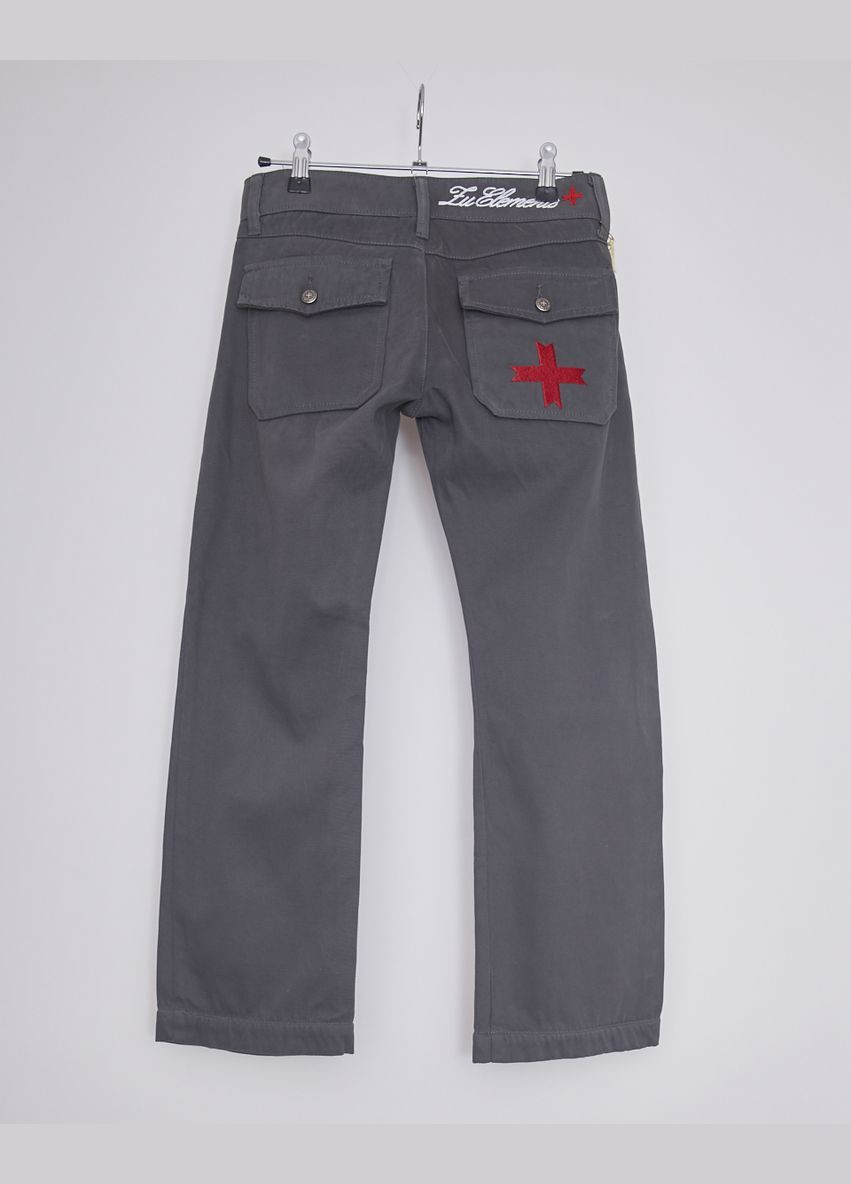 Темно-серые повседневный демисезонные брюки Elements