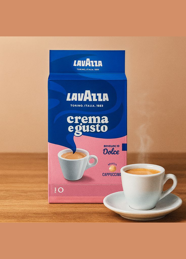 Кофе молотый "Crema e Gusto Dolce" 250 гр. Италия. Lavazza (346049616)