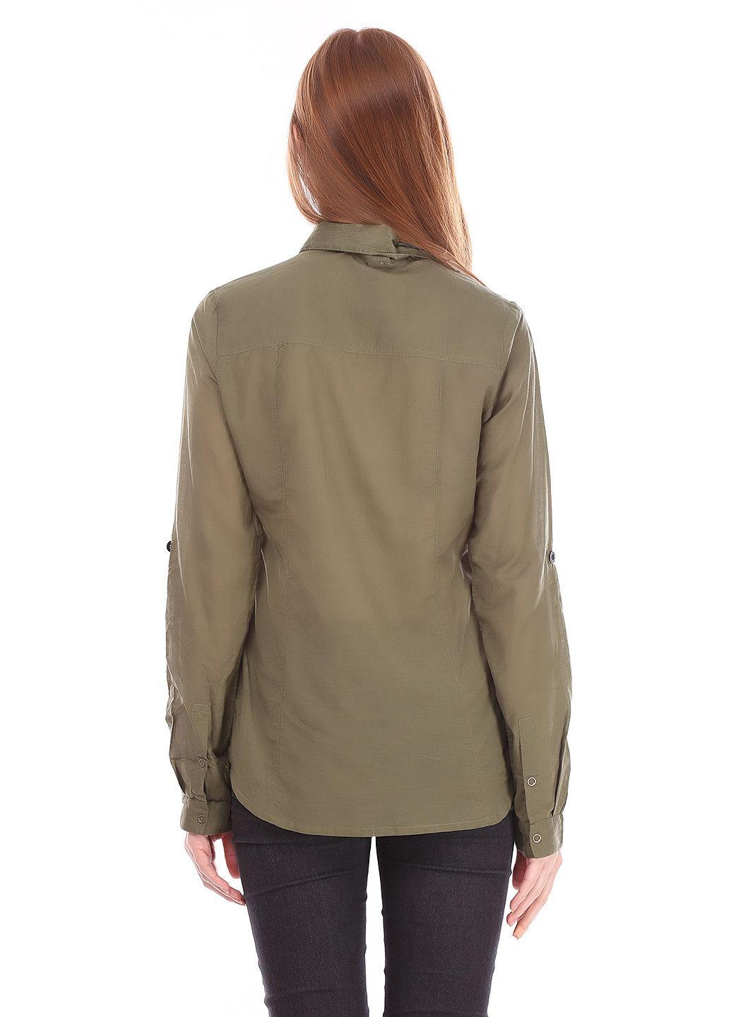 Хакі блуза хакі Dept