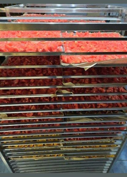 Тележки из нержавеющей стали + Лотки деревянные с полиамидной сеткой 1200Х600 CraftOil (307930282)