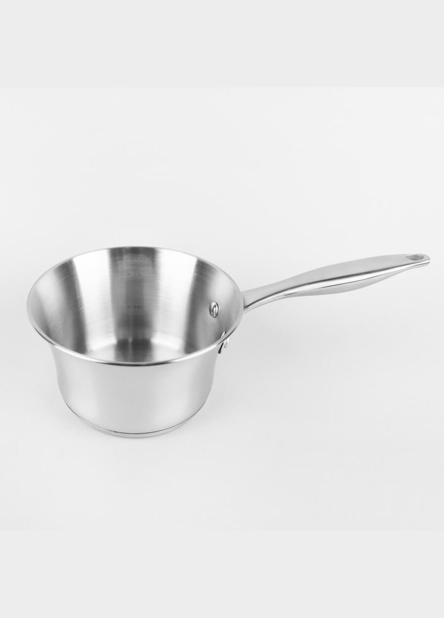 Сотейник неіржавкий 160 мм x 1.25 л з кришкою (MR-3505-16S) Maestro (316632225)