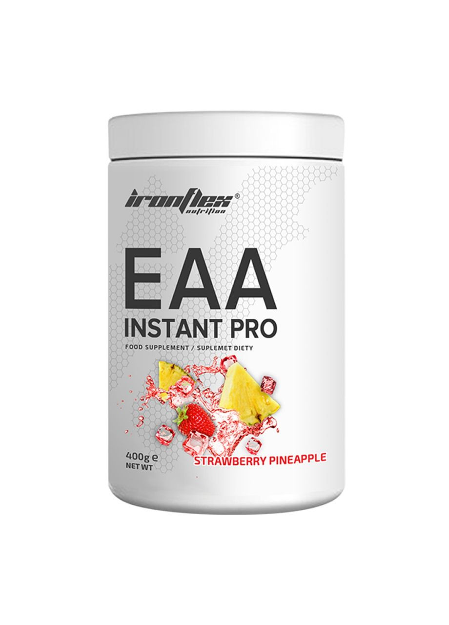 Аминокислоты EAA Pro Instant 400 g (Strawberry pineapple) Ironflex (291848533)