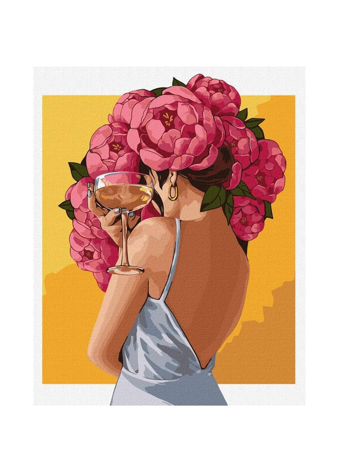 Картина за номерами "Таємниця квітуча" Ідейка KHO4911 IDEYKA (364134442)