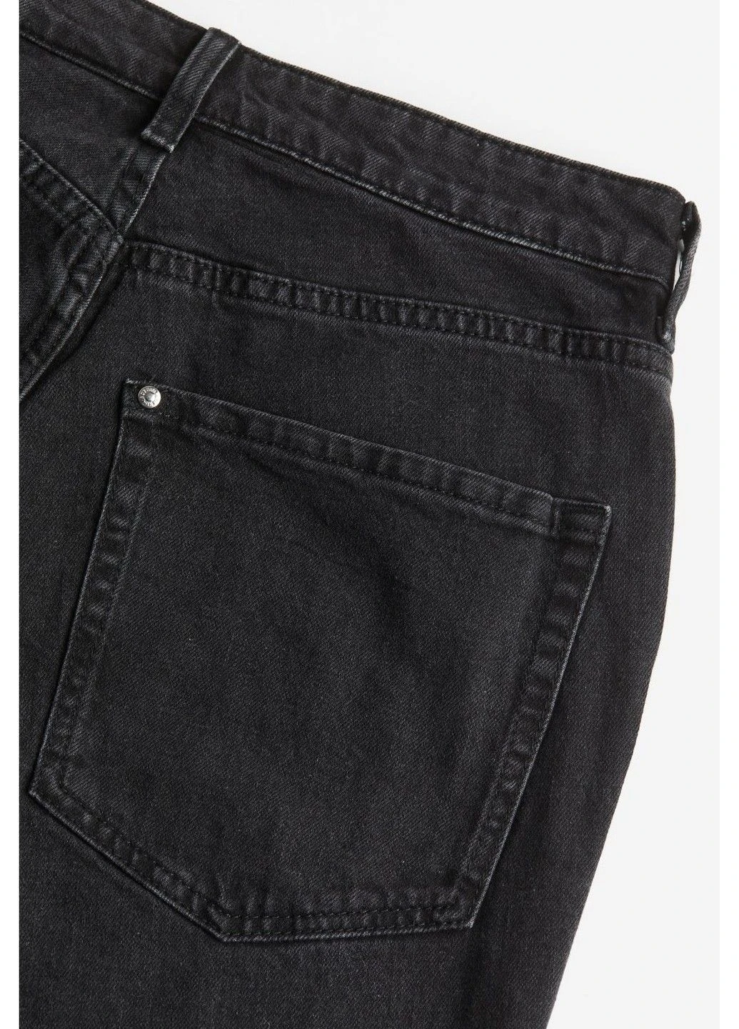 Жіночі високі джинси Bootcut Slim fit (57753) W34 Чорні H&M - (305391438)
