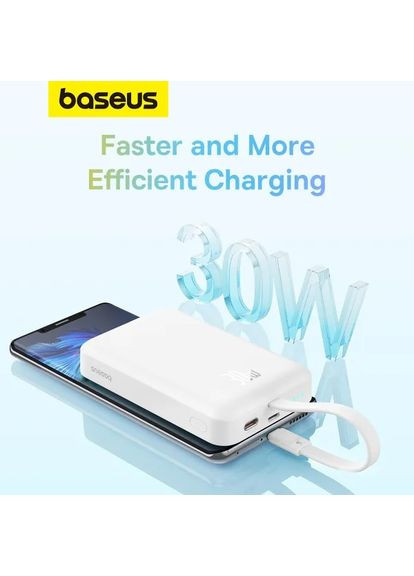 Powerbank Magnetic Mini 30W 10000mAh White (P1002210B223-00) Baseus (370709994)