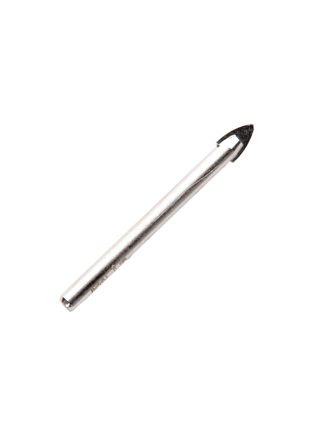 Свердло для скла та кераміки 8 мм списоподібне для дриля, довжина 70 мм Apro (332204375)