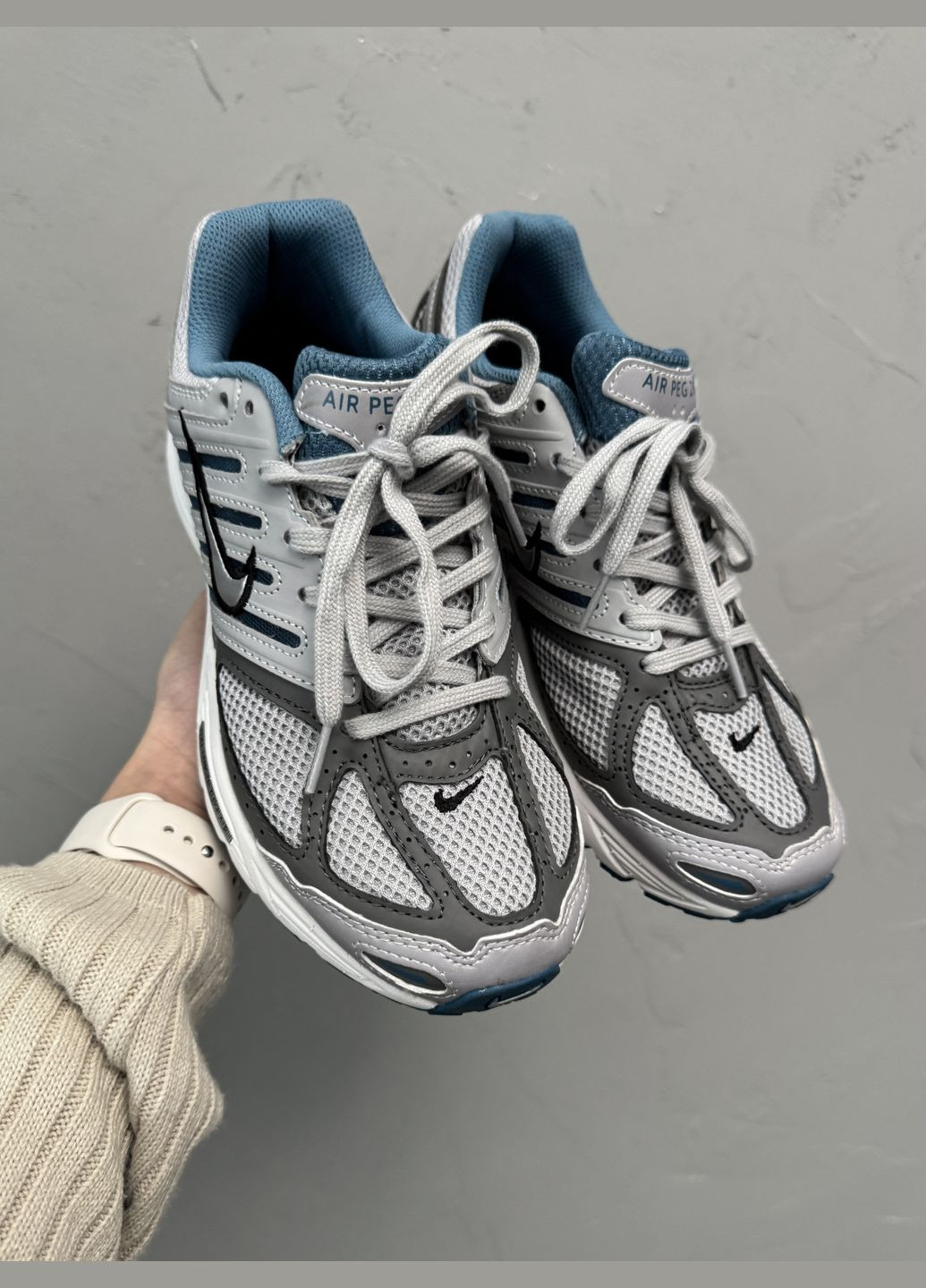 Сірі Осінні кросівки чоловічі nike air pegasus 2k5 grey | найк аір пегасус 2k5 сірі No Brand