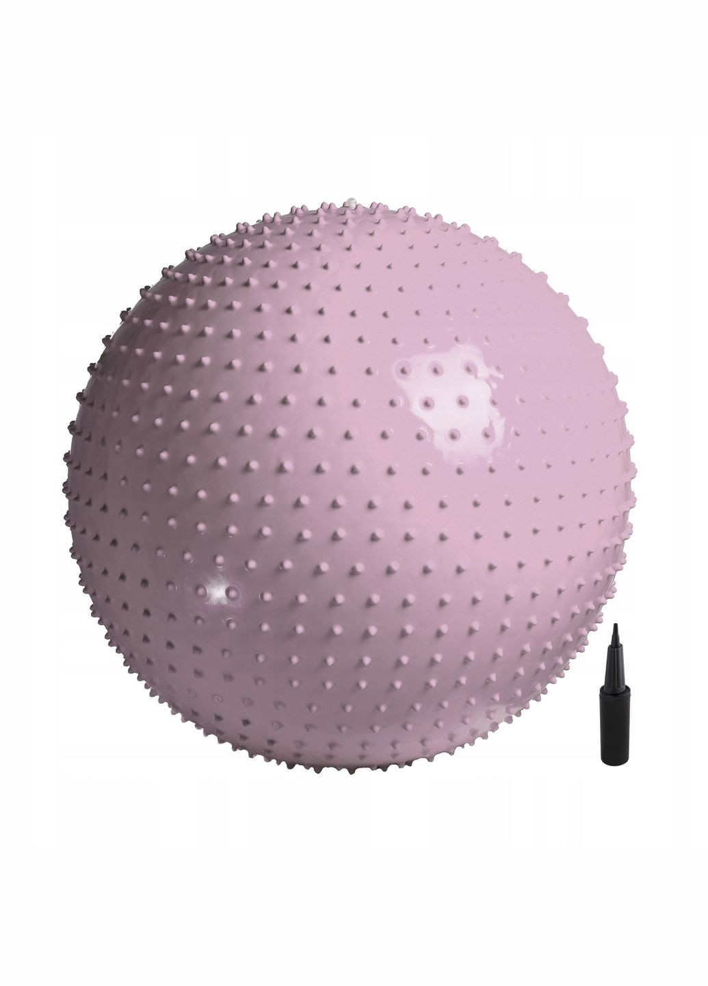 Мяч для фитнеса (фитбол) 65 см массажный AntiBurst Pink 4FIZJO 4fj0617 (292324206)