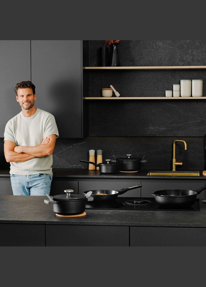 Кастрюля с крышкой Leo Phantom 4,4л 3950576 BergHoff (316515983)