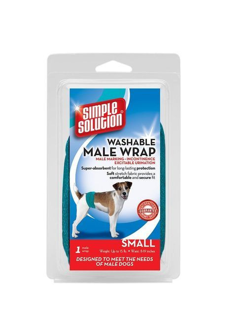 Гігієнічний пояс для тварин Washable Male Wrap (0010279112403) Simple Solution (362066973)