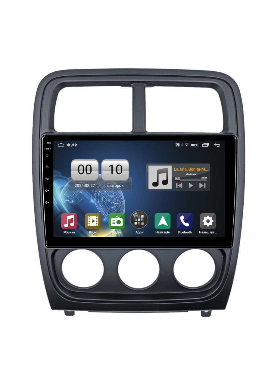 Штатна магнітола серії Q1 під Dodge Caliber PM 2009-2013 9 дюймів QIV (346513102)