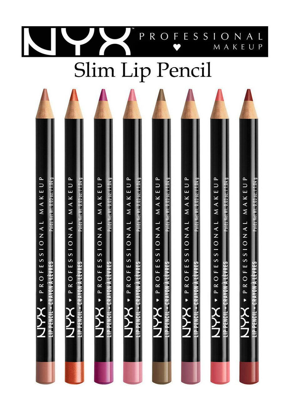 Контурный карандаш для губ Slim Lip Pencil BROWN (SPL802) NYX Professional Makeup (279364408)