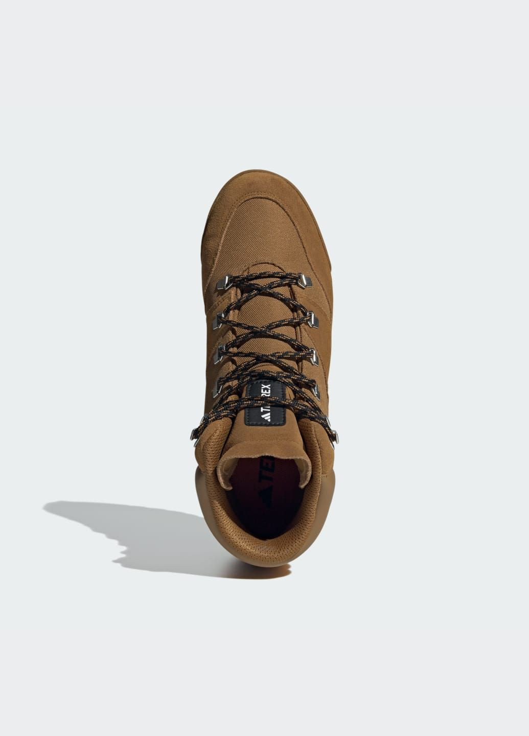 Коричневые осенние туристические ботинки terrex snowpitch cold.rdy adidas