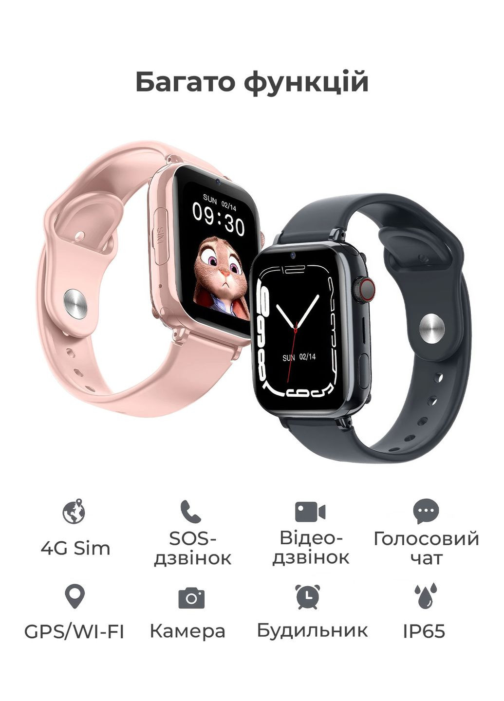 Детские смарт часы с GPS и прослушкой / умные часы для детей с сим картой / детские часы на руку с видеозвонком LT 38 DobraMAMA (293154180)