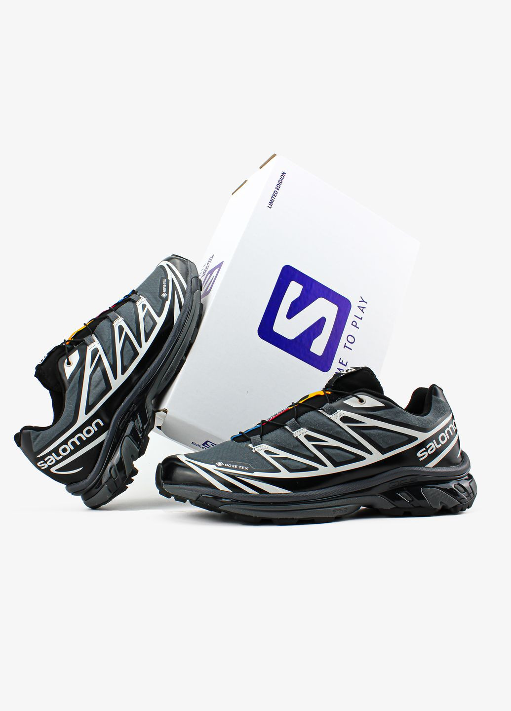 Кросівки жіночі і чоловічі Salomon XT-6 grey | Саломон ХТ-6 сірі No Brand сірі демісезони (346425919)