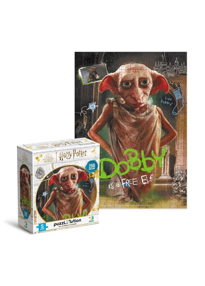 Пазл класичний "Harry Potter. Доббі" 200497, 250 елементів No Brand (330607101)